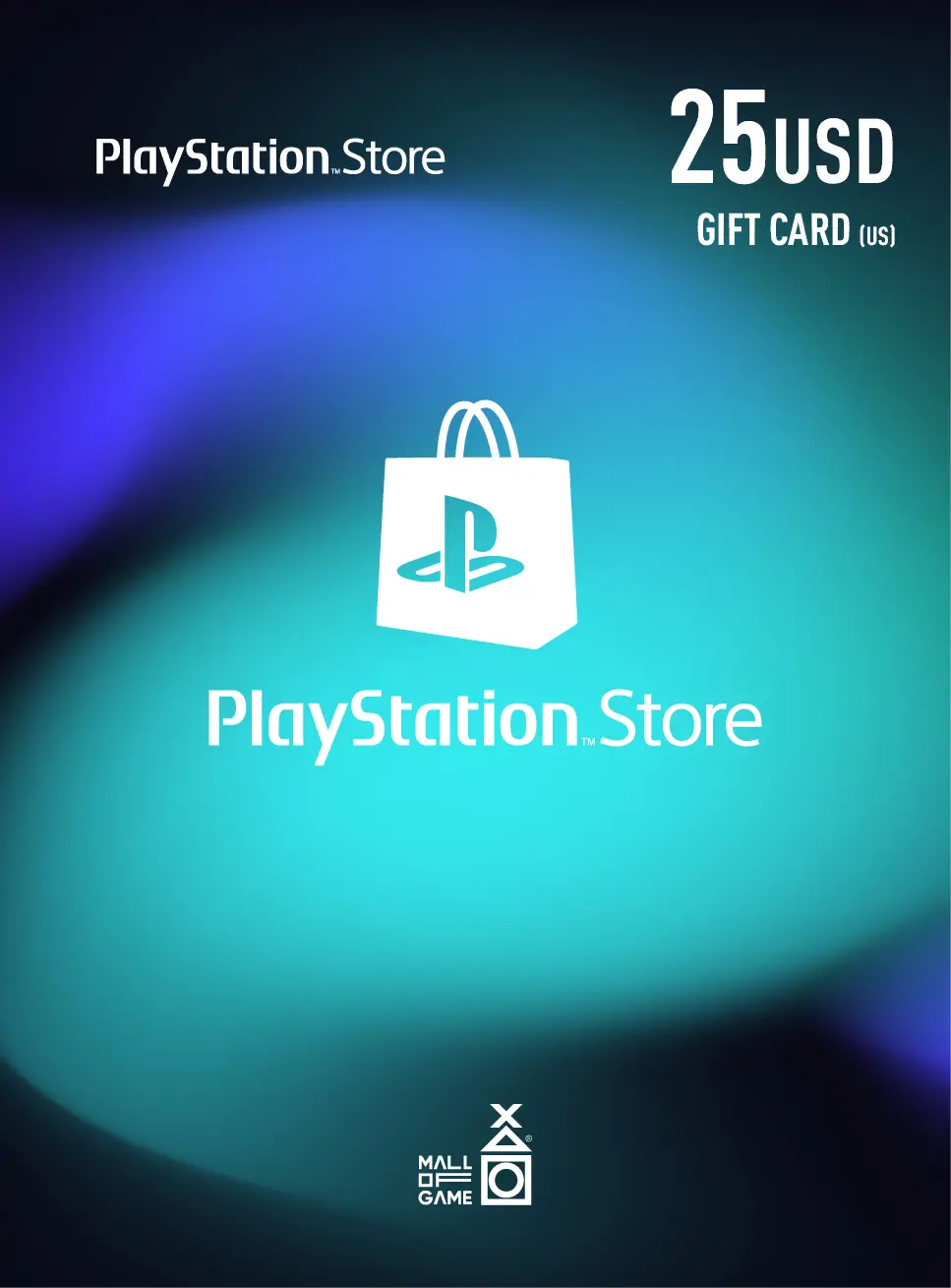 PlayStation™Store USD25 Gift Cards (US)